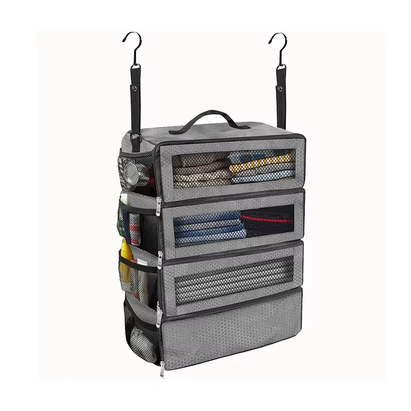 Organisateur de valise grande capacité, organisateur de bagages de voyage, étagère suspendue, cube d