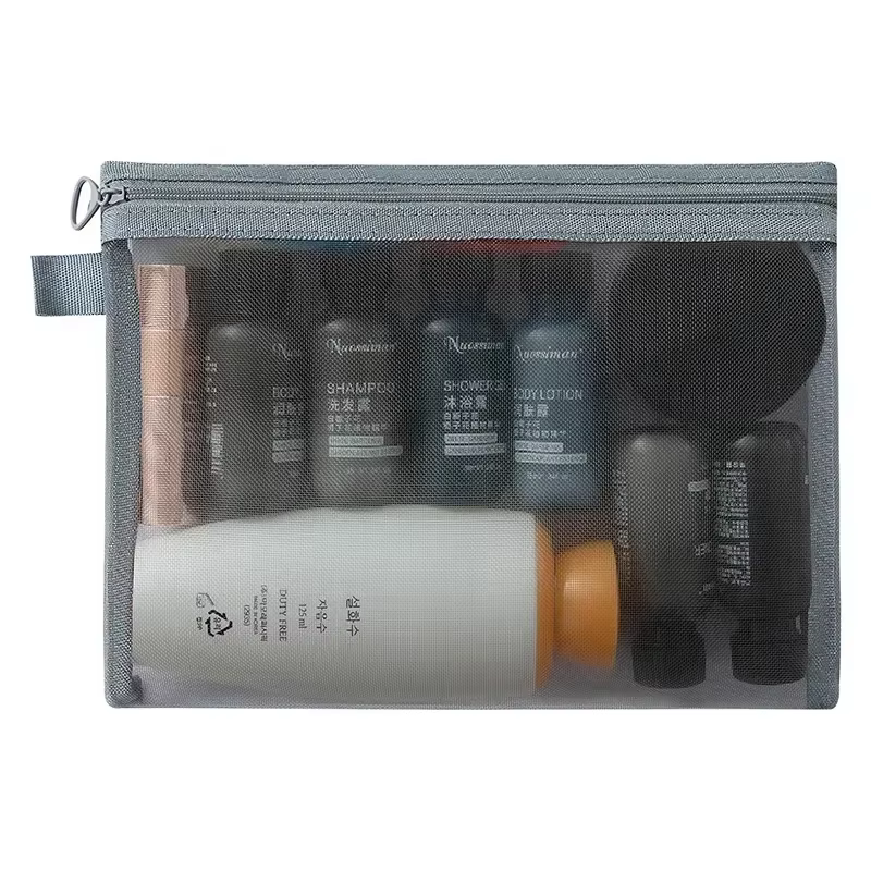 Trousse de Voyage pour Pinceaux de Maquillage, Sac de Rangement Cosmétique et Trousse de Toilette po
