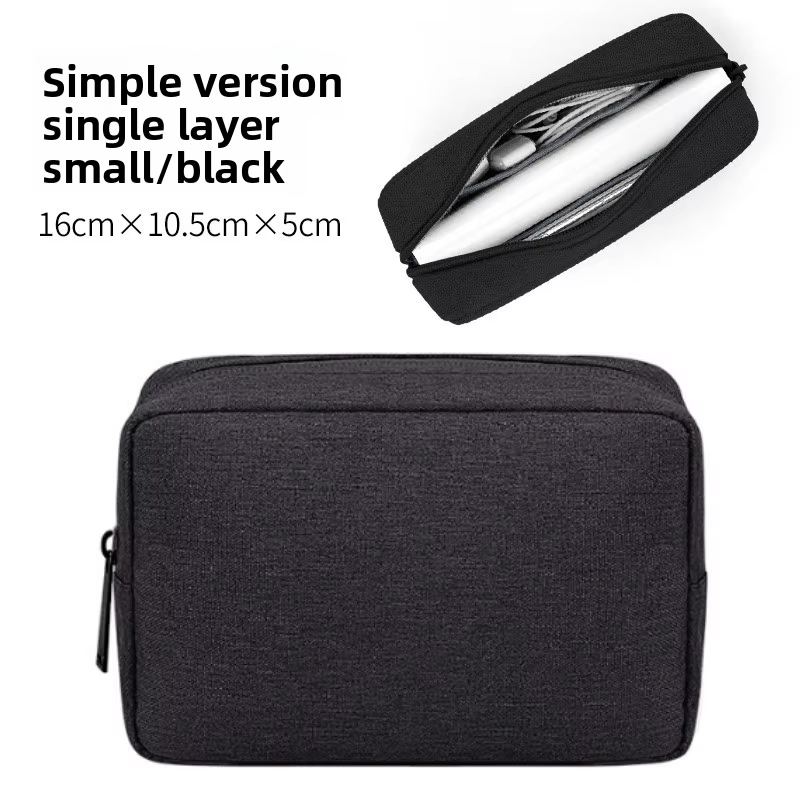 Pochette essentielle de voyage, organisateur pour câbles USB, écouteurs, Gadgets, sac de rangement, 