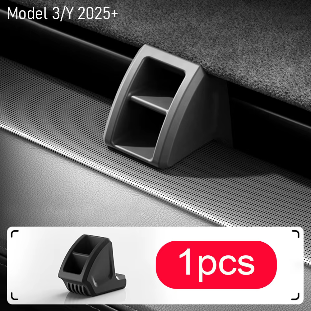 Adaptateur de désodorisant en Silicone pour Tesla modèle 3 Highland Y Launch 2025, Clip d'aromathéra