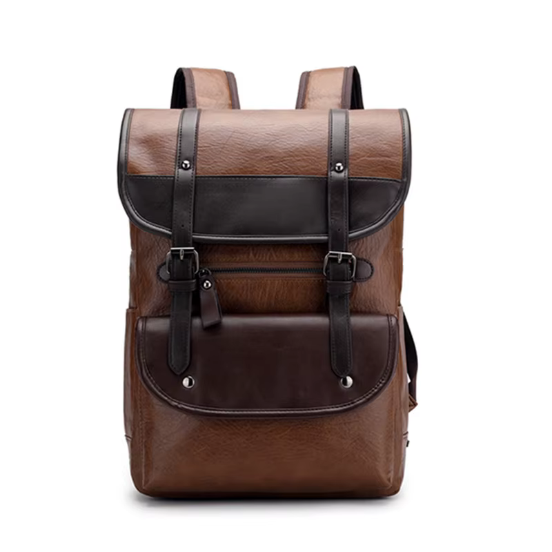 Nouveau sac à dos rétro tendance pour hommes, sac d'ordinateur d'affaires, voyage week-end, grande c