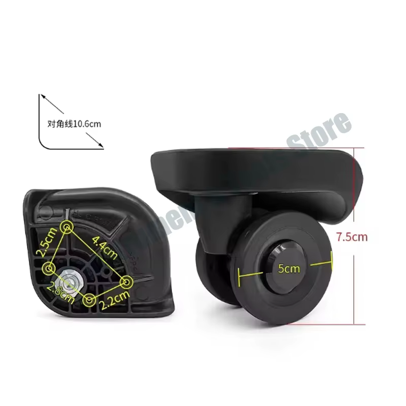 Nouvelles roues de valise HL C-F1375 pour LOJEL CUBO 1375, roulettes pour chariot Crown