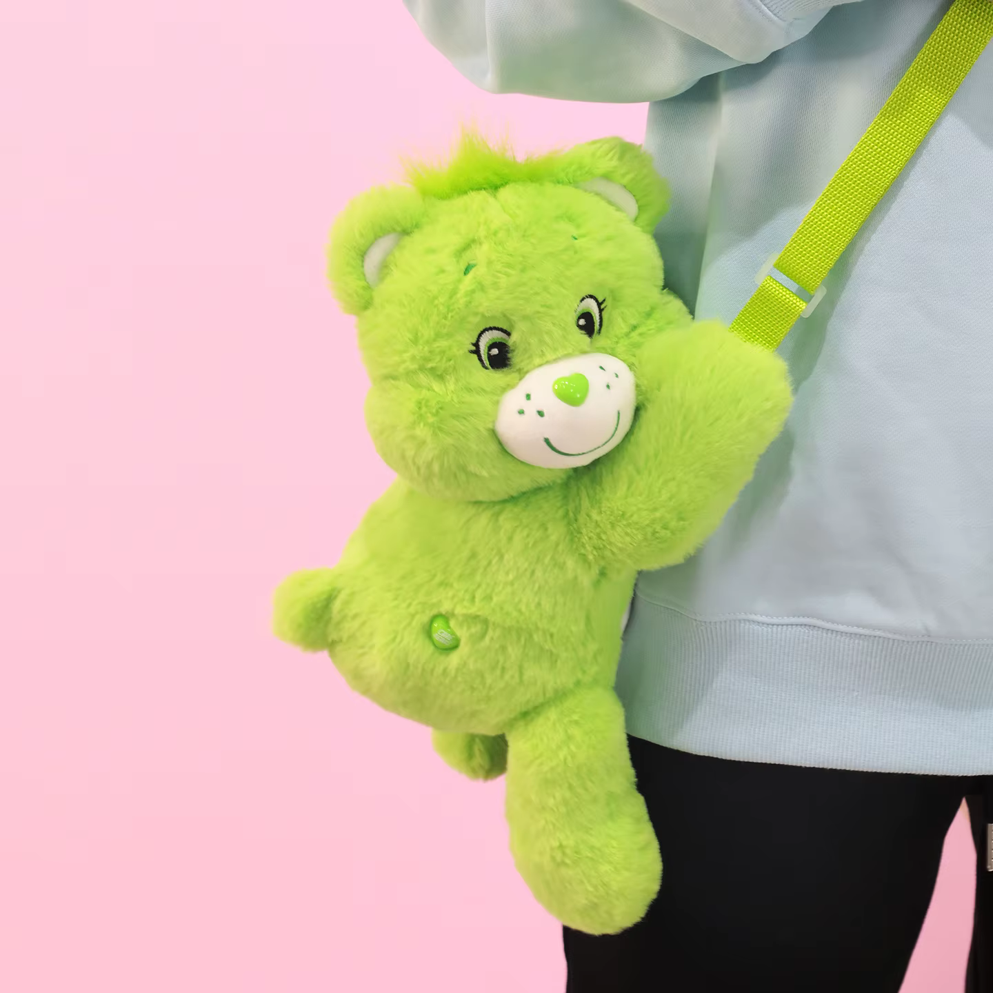 Sac à bandoulière en peluche 3D Care Bears 30 cm, sac à dos Kawaii, sac à bandoulière en forme d'ani