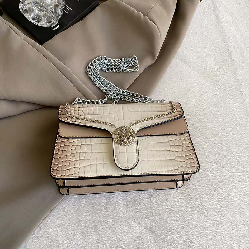 Sacs à main de luxe en cuir Pu pour femmes, sacoches de styliste à carreaux classiques, à bandoulièr