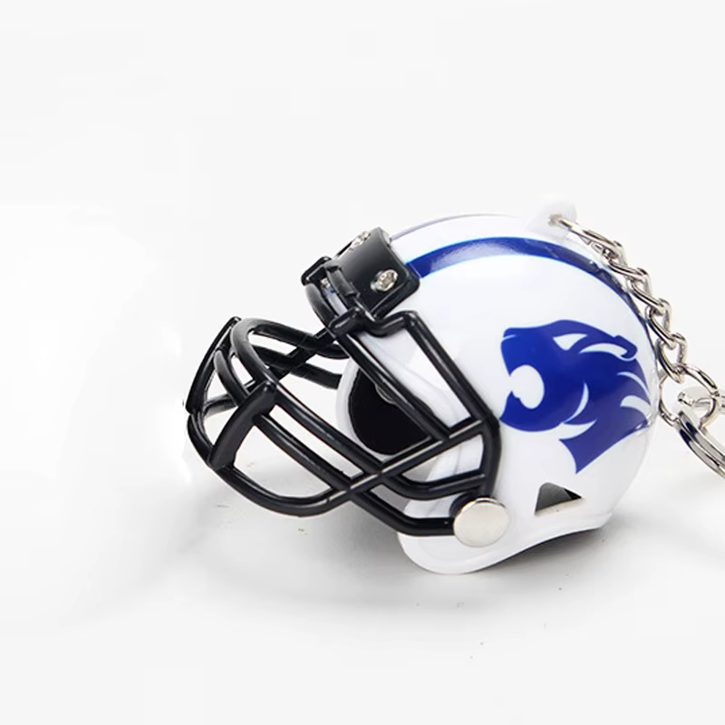 1 porte-clés casque de football américain, réplique miniature de collection, pour organisateur de cl