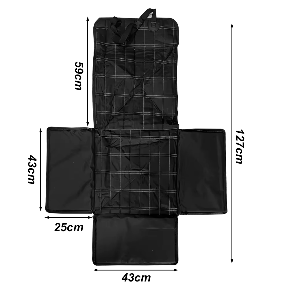 CAWAYI – niche de transport pour chien et chiot, sac de voyage en voiture, hamac pliable, imperméabl