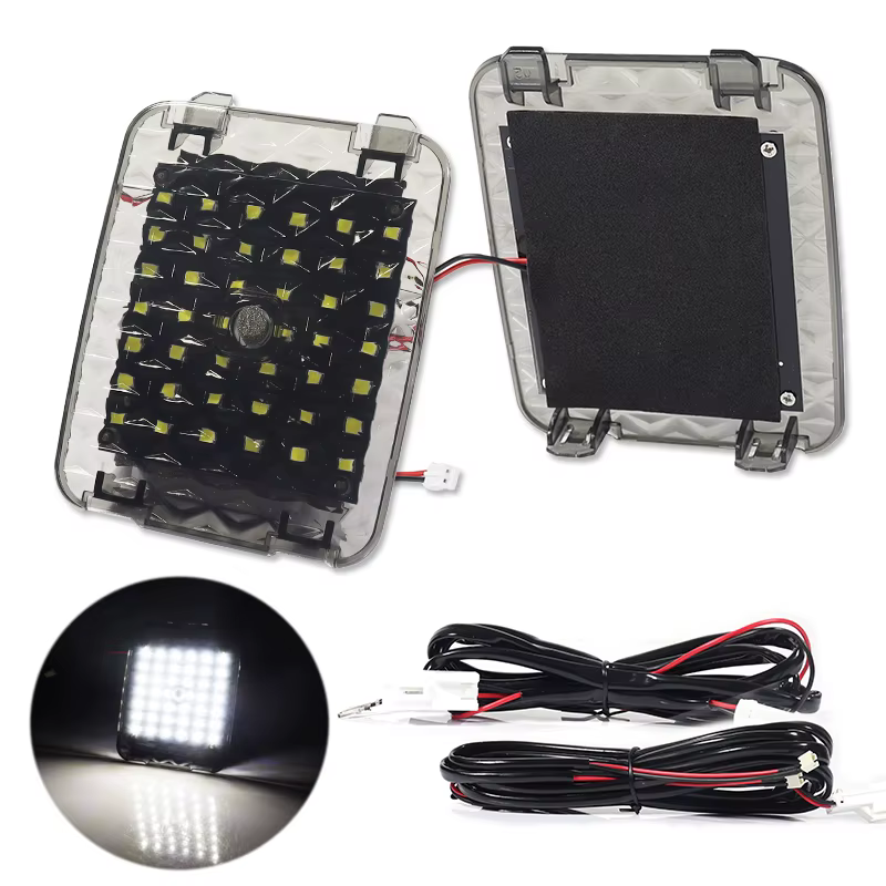 Lampe de coffre de voiture avec interrupteur tactile, lumière de porte-bagages, lumière de valise, p