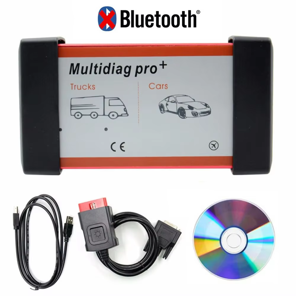 Nouveau Scanner de Diagnostic OBD2 Multidiag Pro+ 2021.11 avec Keygen VD DS150E CDP Pro USB et Bluet