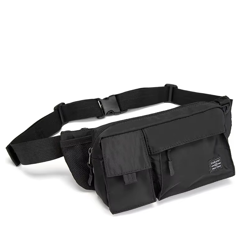 Sac de poitrine pour hommes essentiels petit cartable homme taille épaule sac de créateur mâle moto 