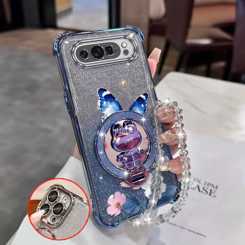 Coque de téléphone conçue pour Pixel 9ProXL/10/10pro/10pro XL/9/Pixel9a/9Pro, avec support et cordon
