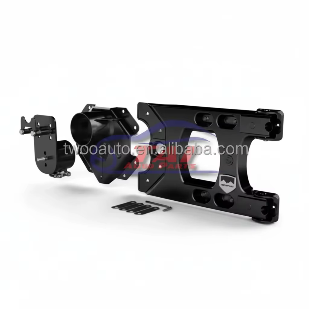 Support de roue de secours, support de pneu de secours en acier robuste pour Jeep Wrangler 1987-2019