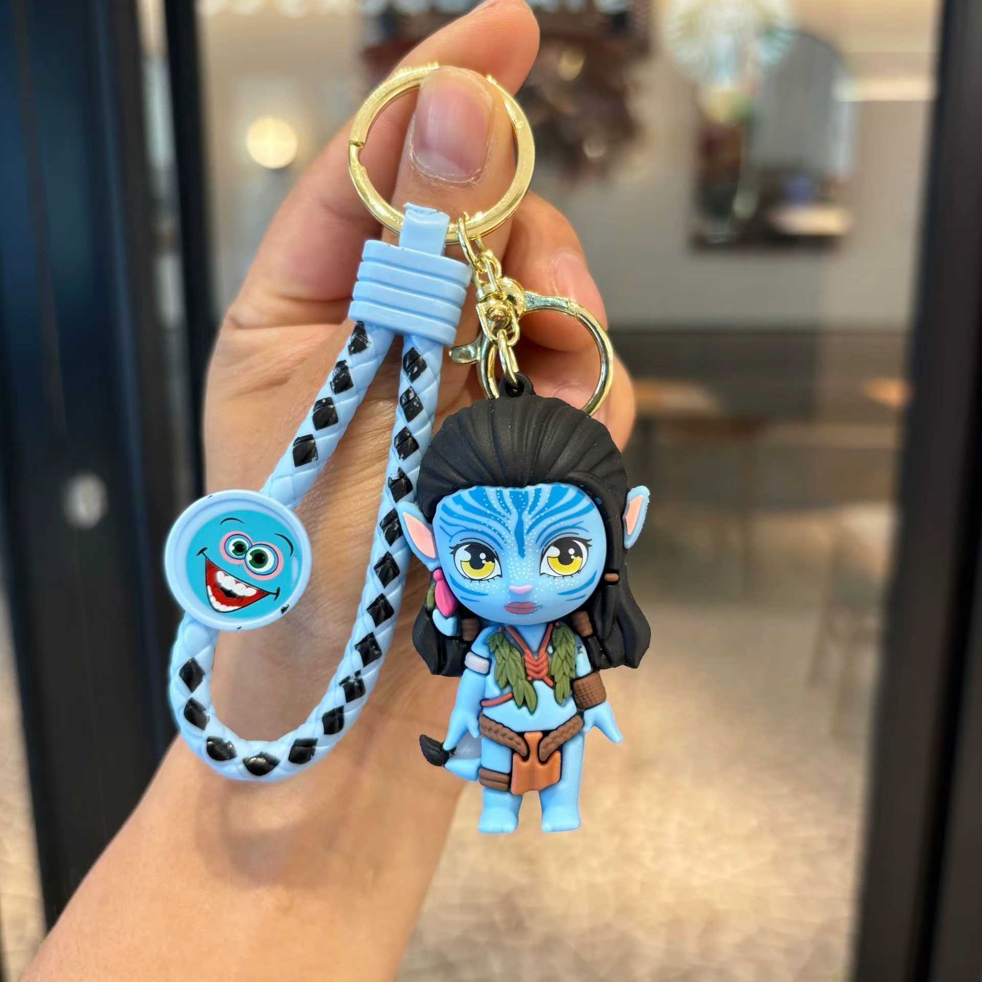 Nouveau porte-clés anime Avatar, pendentif de sac à dos, accessoires de décoration en PVC, cadeaux p