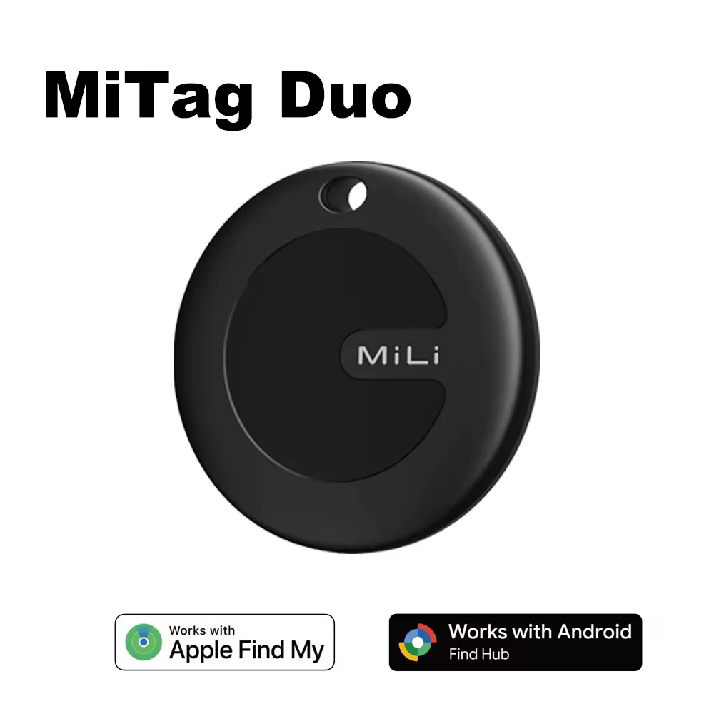 MiTag Duo – traceur intelligent pour IOS ou Android, étiquette de suivi Bluetooth, détecteur de clés