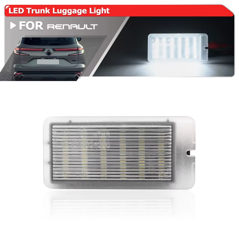 Pour Renault Arkana 2021 + Austral 2022 + Megane e-tech 2021 + intérieur LED coffre Cargo coffre bag