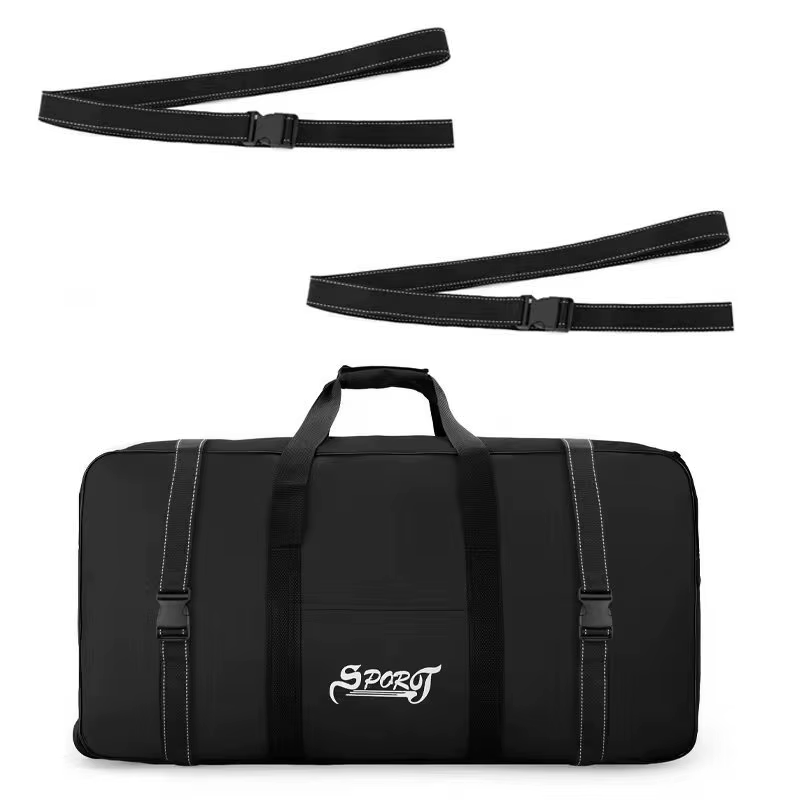 Sac de voyage à roulettes unisexe, sacs à bagages pliables universels, grande capacité, rangement ét