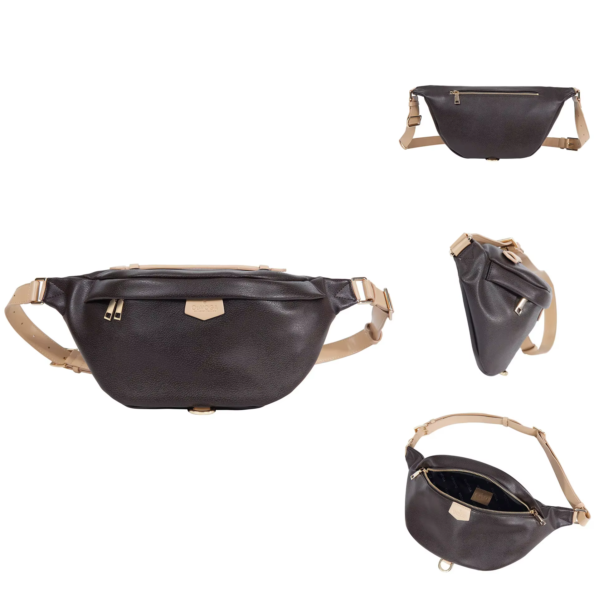 Nouveau sac de poitrine pour homme, sac à dos tendance, sac à bandoulière unisexe, sac banane haut d