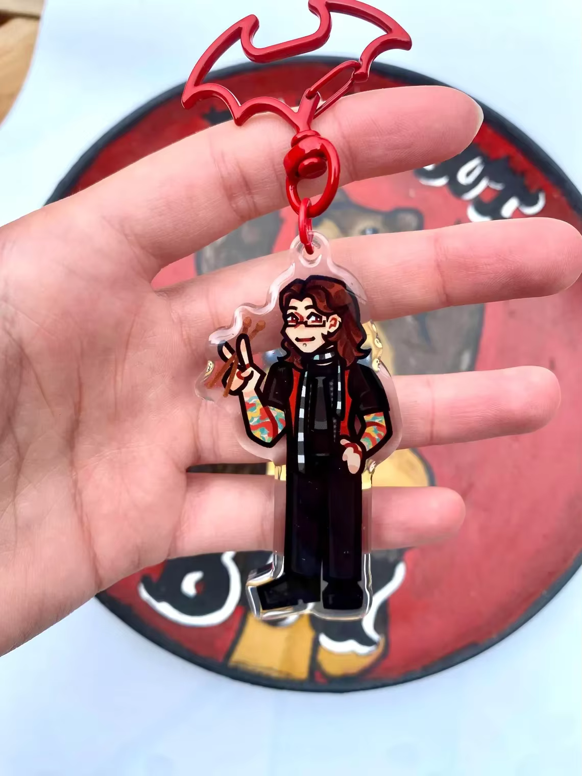Fall out Boy 16 Candles Porte-clés en résine époxy, pendentifs de collection, bijoux de fandom unise