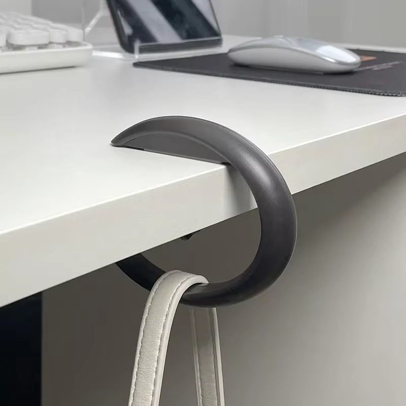 Crochet de sac Portable, supports pliables, décor de Table de bureau, crochet latéral de bureau en p