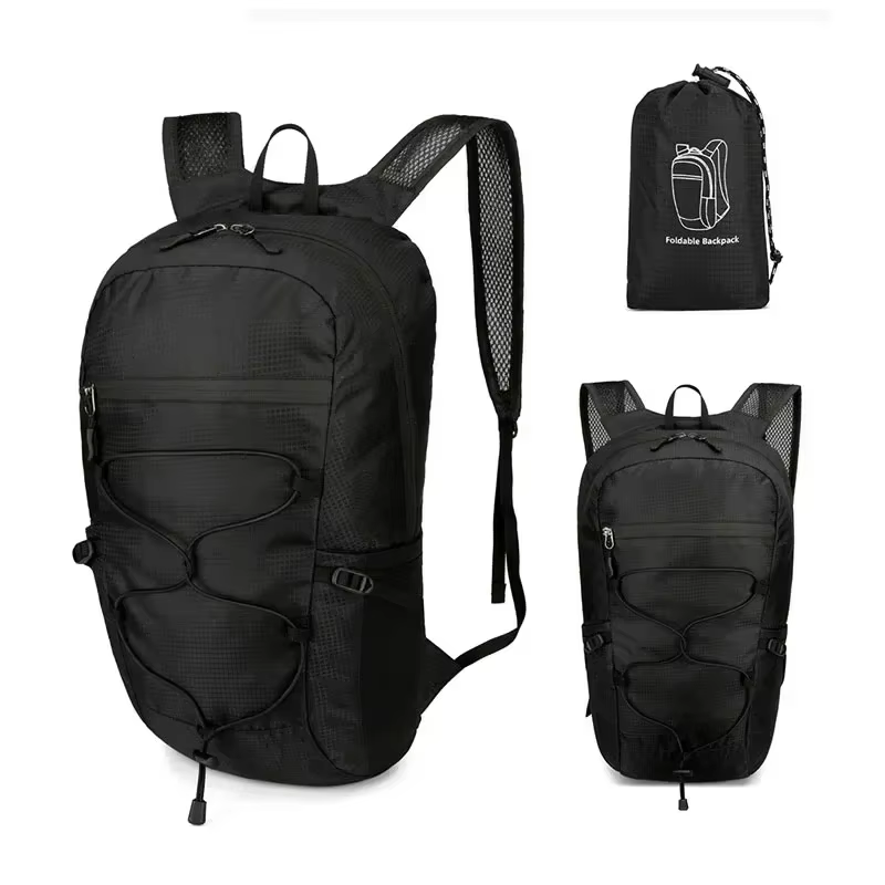 Sac à dos pliable léger et imperméable de 20 L pour femmes et hommes, grande capacité, pour randonné