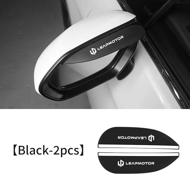 Pare-soleil pour rétroviseur de voiture, 2 pièces, accessoires pour moteur Leapmotor T03 S01 C11 C01