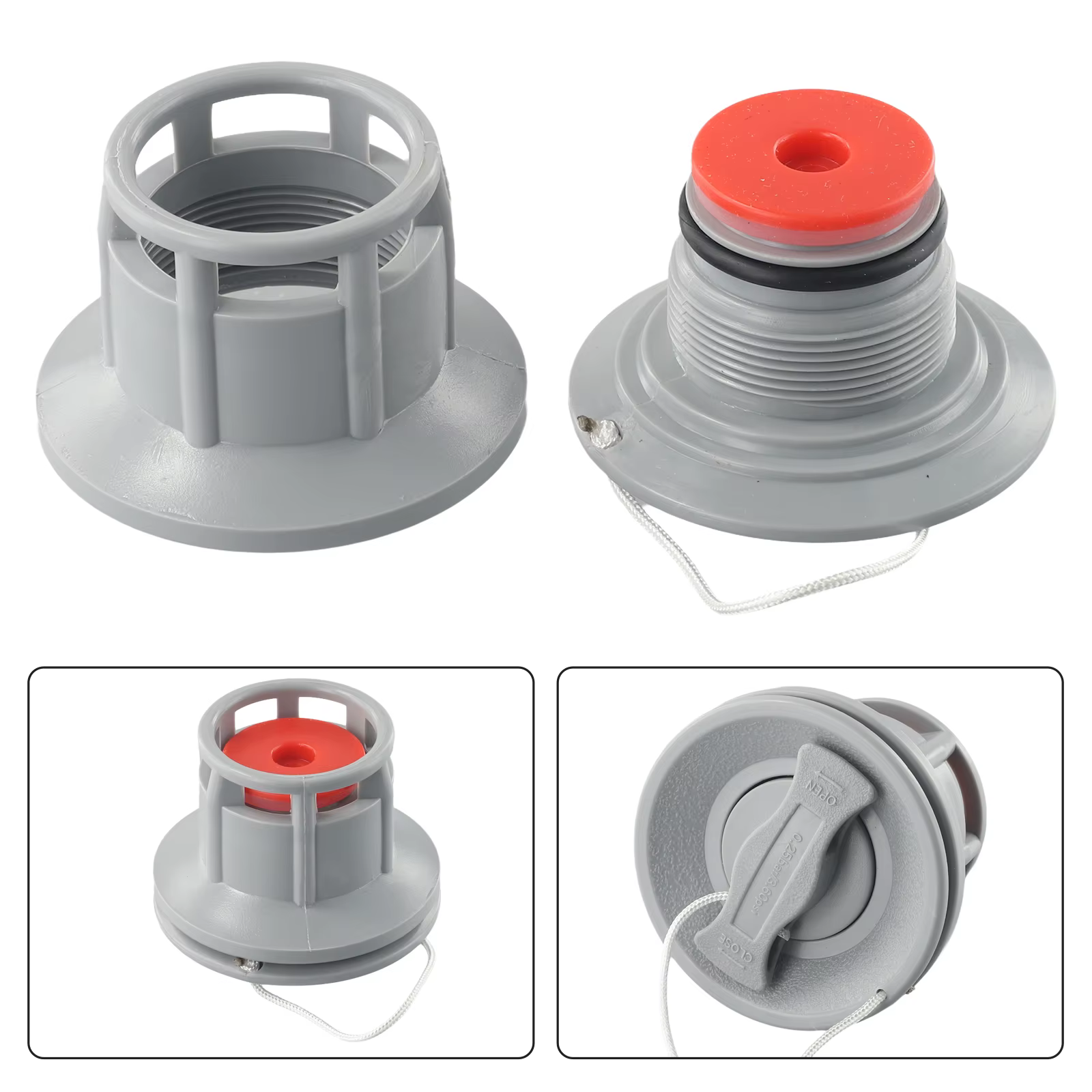 Valve à air pour Lay Z Spa, facile à utiliser, 1 pièce, huit trous, pratique à utiliser, facile à in