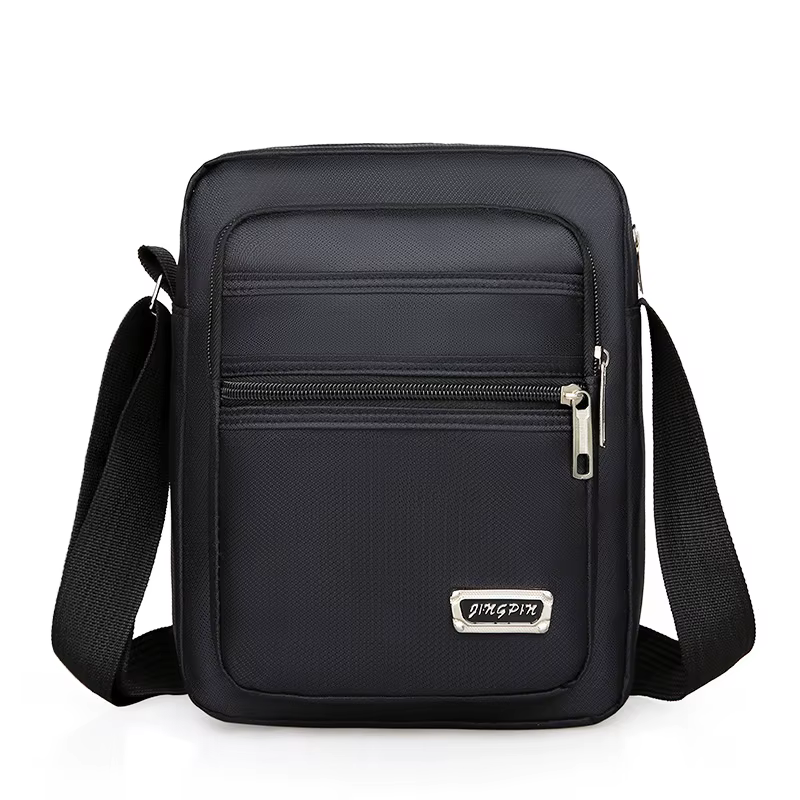 Sac à bandoulière pour hommes affaires loisirs grande capacité sac à main Portable multicouche étanc