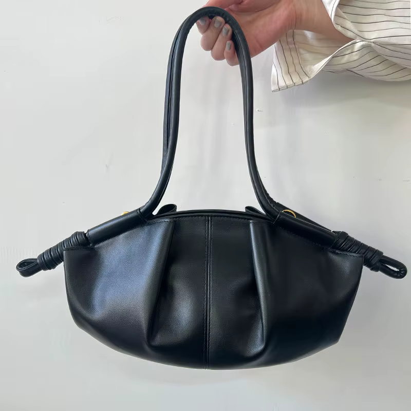 Sac à main haut de gamme pour femmes, sac à bandoulière plissé de styliste de Style coréen, sacoche