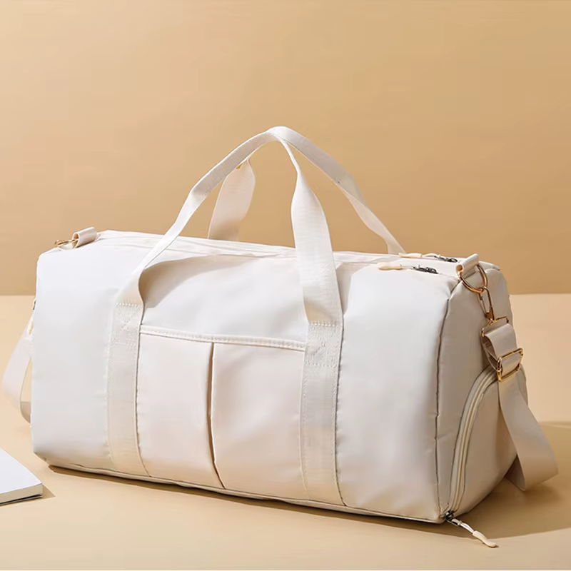 Sac de sport pour hommes et femmes, imperméable, avec compartiment pour chaussures, séparation sec/h