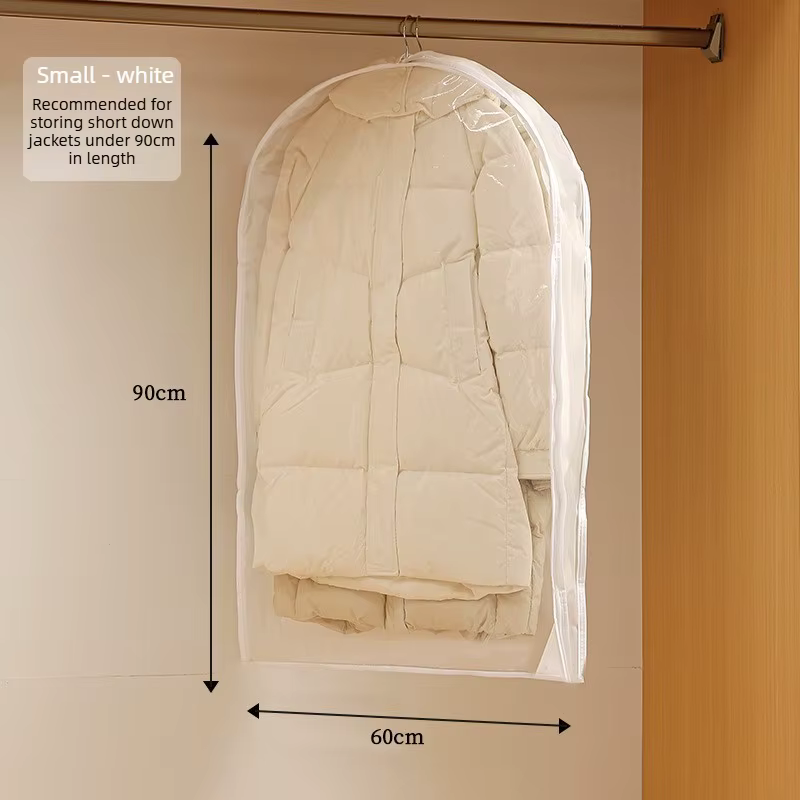 Sac de compression sous vide suspendu pour doudounes – Organisateur de garde-robe imperméable, anti-