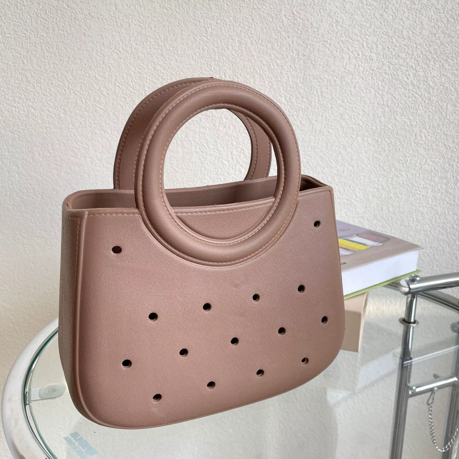 Sac de plage étanche pour loisirs, sacs à main colorés à la mode, résistant au sable, poignée antidé