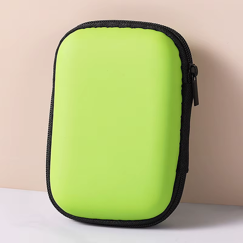【AN】【AN】Sac de rangement de voyage, étui de chargement pour écouteurs, sac à fermeture éclair, organ