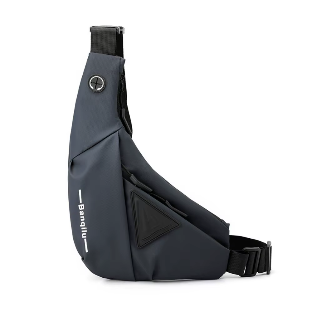 Sac messager grande capacité pour homme, sac à bandoulière léger, imperméable, antivol, sac de poitr