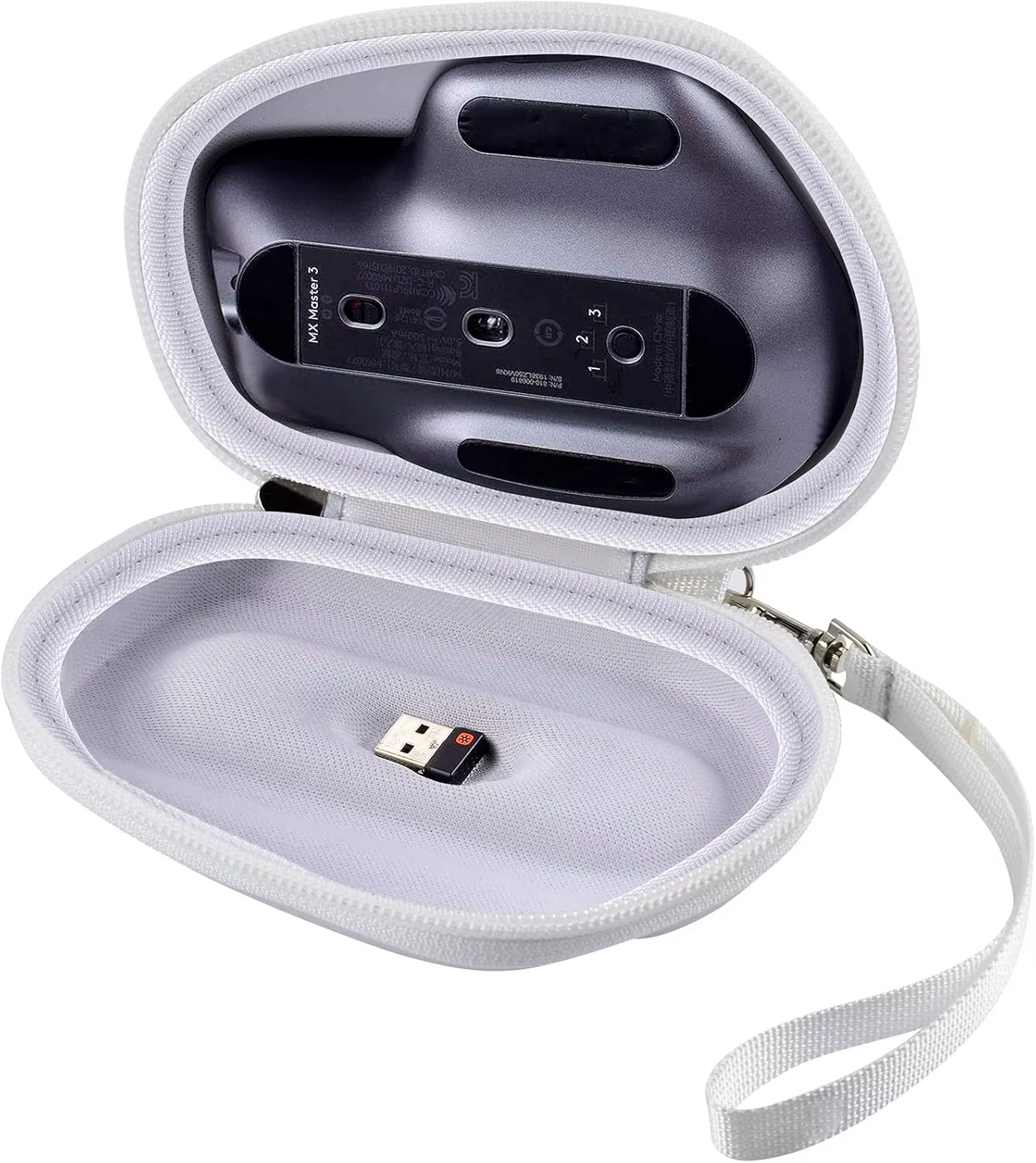 Étui rigide en EVA pour souris sans fil Logitech MX Master 3S 3 2S, sac de rangement portable de voy