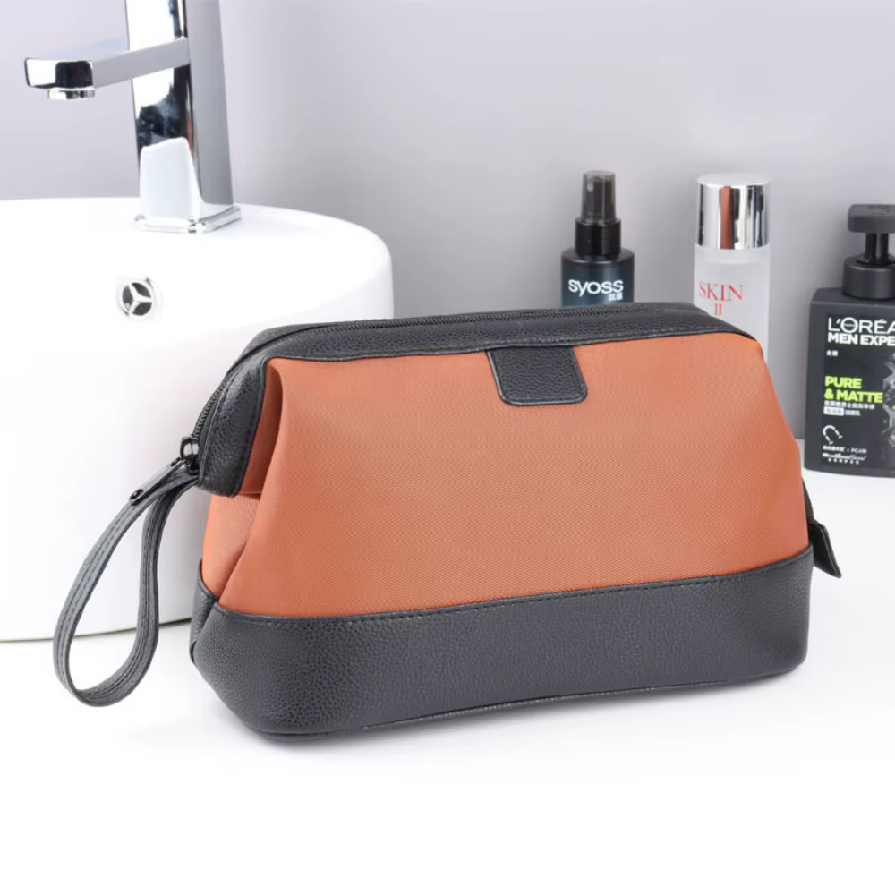 Trousse de Toilette de Voyage Grande Capacité pour Femme et Homme, Organisateur de Maquillage et Cos