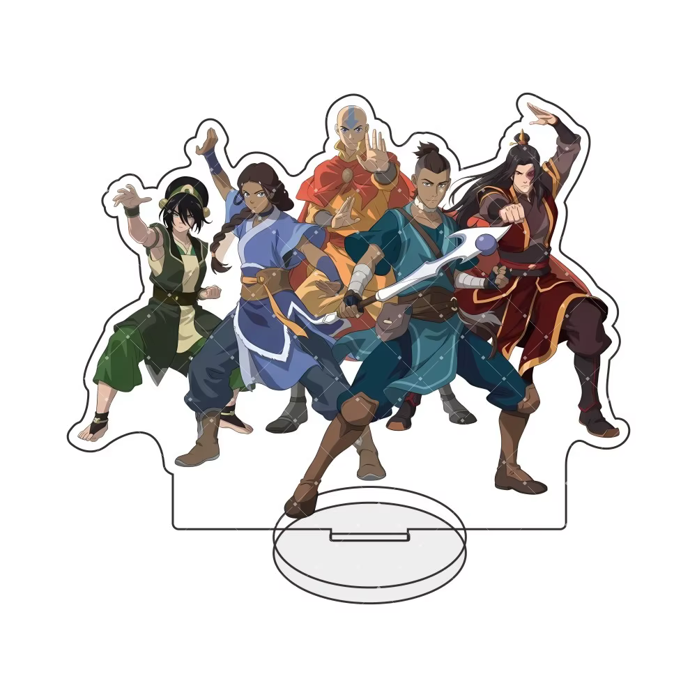 Figurine en acrylique Avatar The Last Airbender de 15 cm, Aang Zuko Toph Katara, nouvelle figurine d