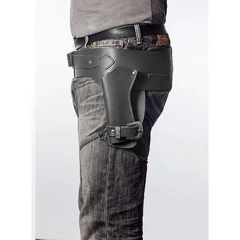 Steampunk Cowboy Cosplay Costume accessoire Western Revolver étui sac Old West pistolet ceinture por