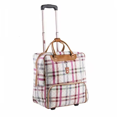 Sac d'embarquement à roulettes pour femmes, sacs à roulettes, grande capacité, bagage à roulettes, s
