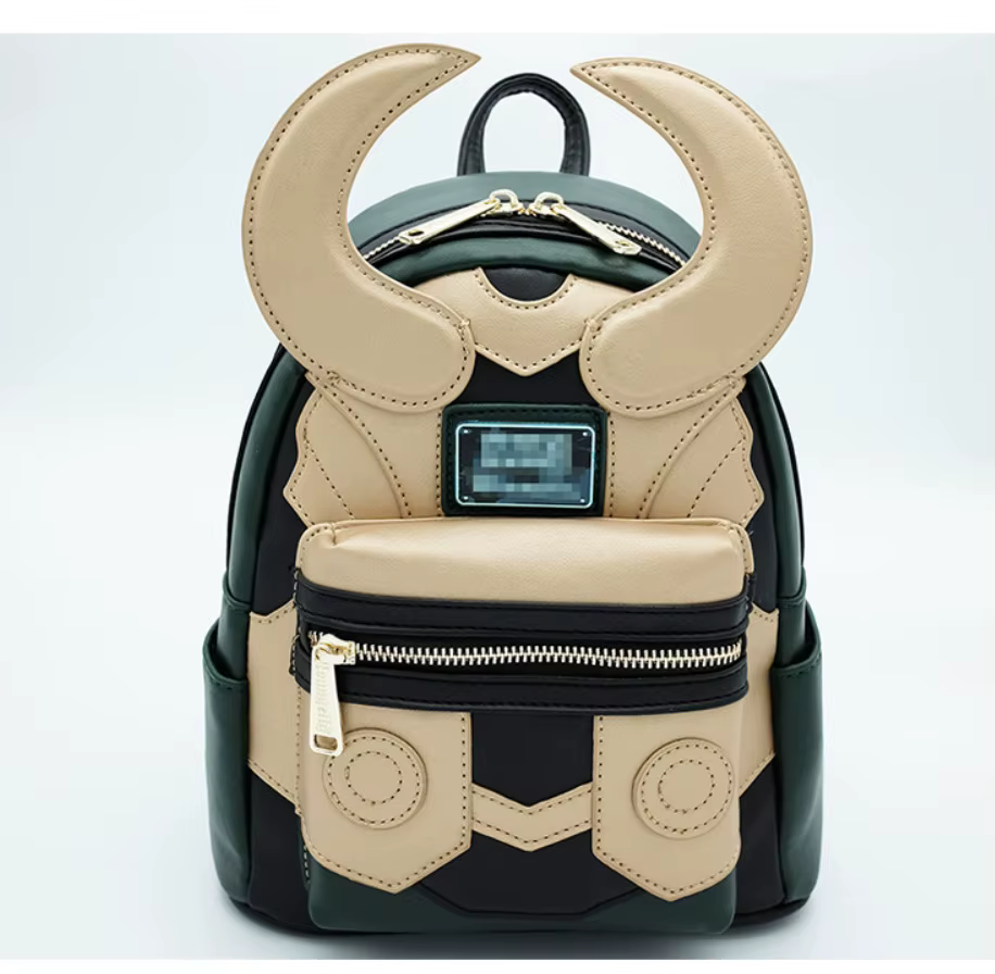 Mini sac à dos Aristocats en cuir PU rose et blanc, sac de voyage quotidien décontracté pour femmes