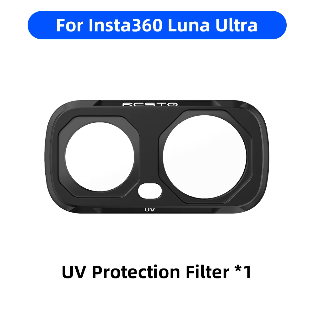 Filtres d'objectif magnétiques RCSTQ pour Insta360 Luna Ultra UV CPL ND8/16/32/64, Kit de filtres d'