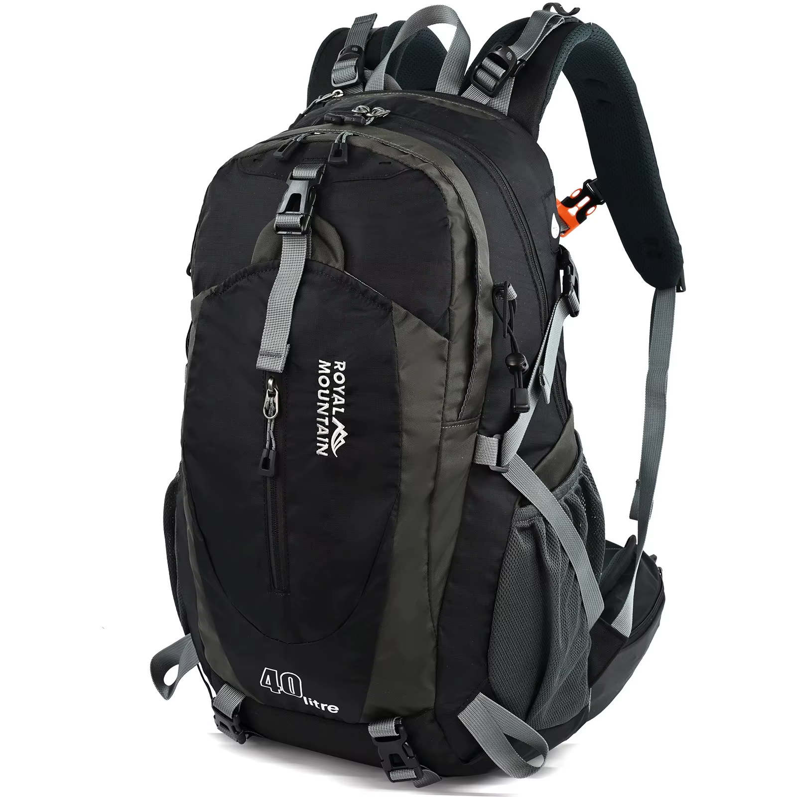 Sac à dos de randonnée et de camping 40L avec planche dorsale pour hommes et femmes, sacs à dos de t