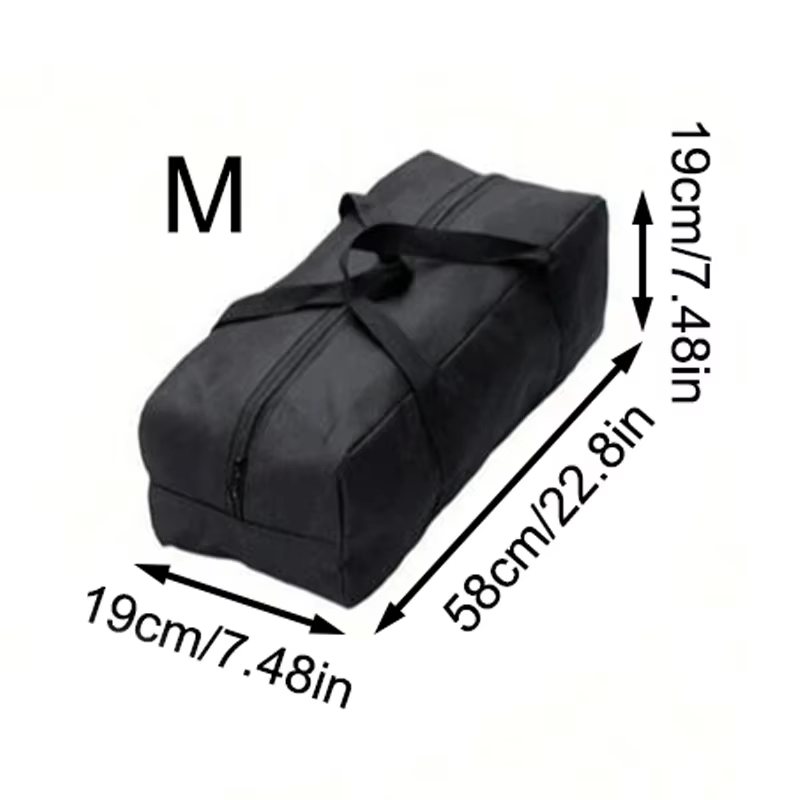 Grand sac de rangement en tissu Oxford, sac de rangement pour outils, sac de rangement pour fournitu