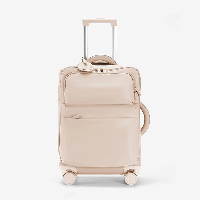 Valise de chariot à bagages, nouvelle boîte d'embarquement pour femmes 2025, bagage en tissu ultra l