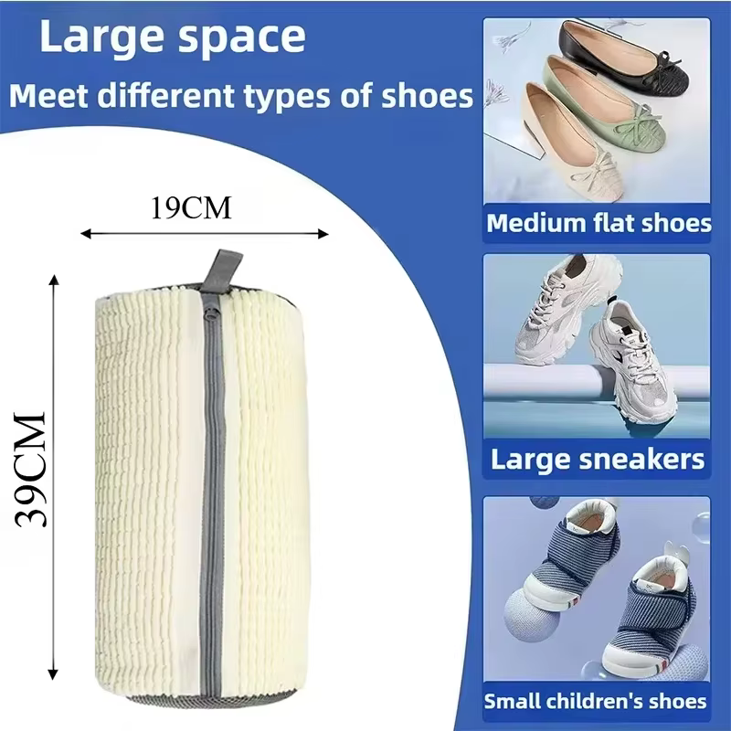 Sac de lavage pour chaussures 1 pièce, sac de nettoyage pour lave-linge et sèche-linge, sac de lavag