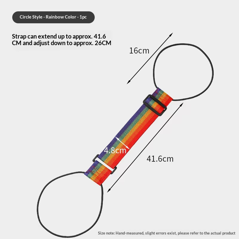 Sangle de connexion pour bagages, sangle de fixation pour valise avec boucle de déverrouillage régla