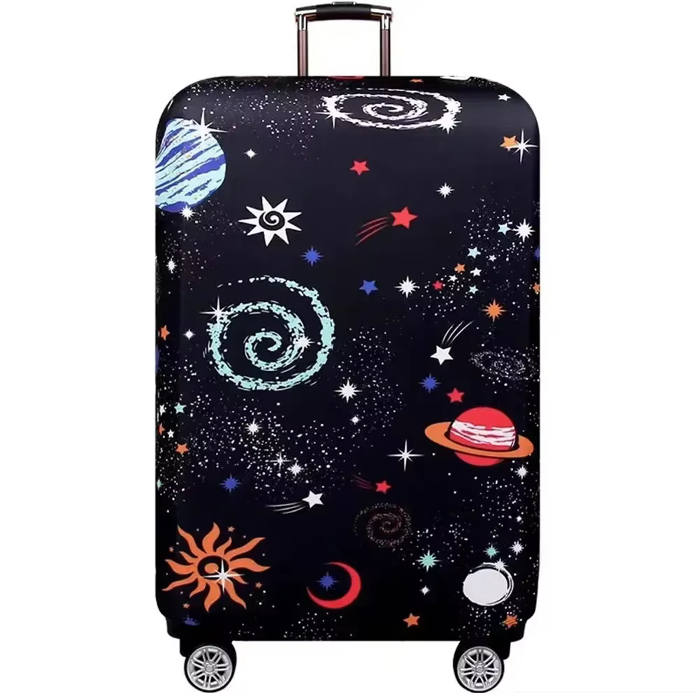 Housse de protection pour bagages en tissu extensible, étui anti-poussière pour bagages, adapté à la