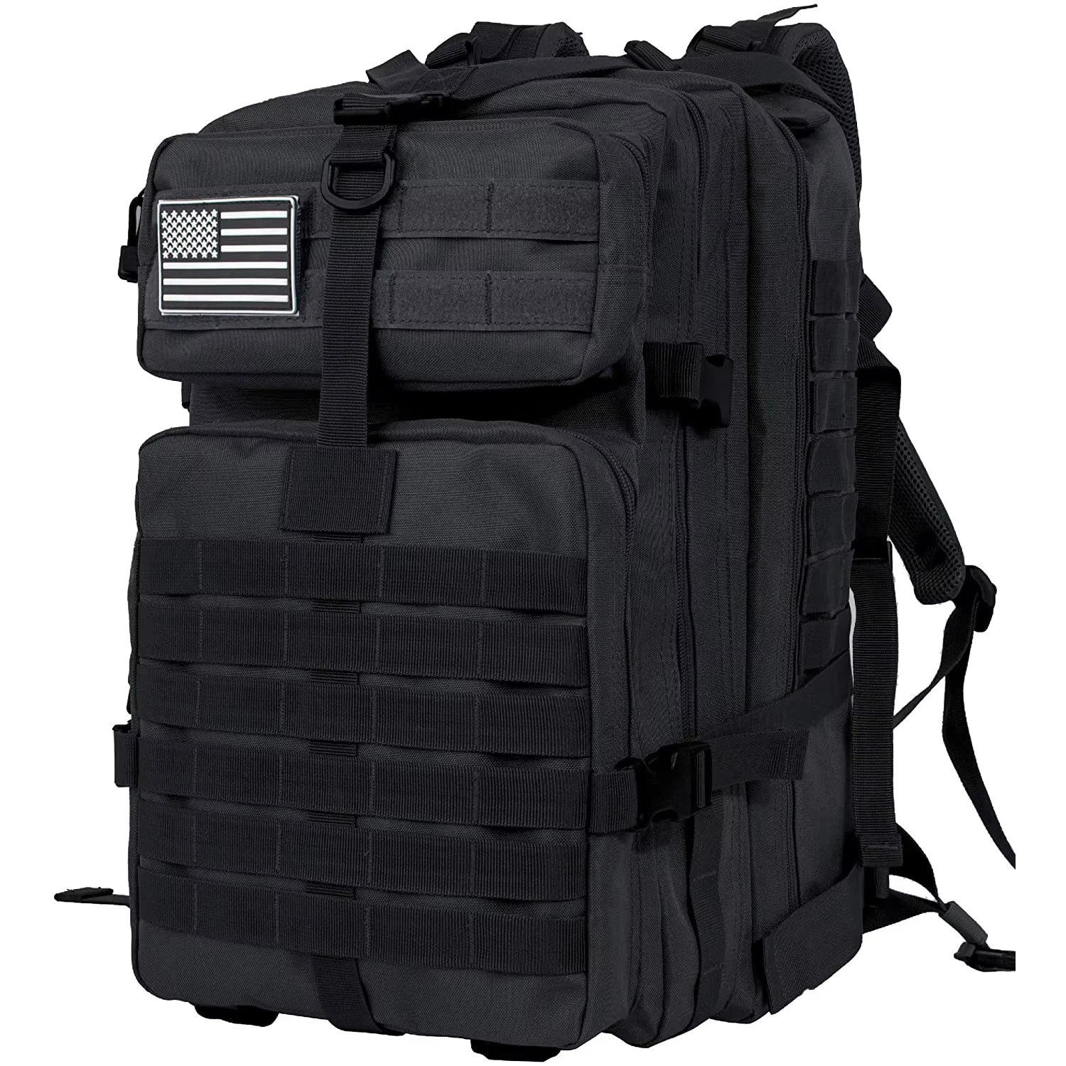 45L homme sacs à dos tactiques sacs de voyage en plein air en plein air 3P sac d'école EDC Molle Pac