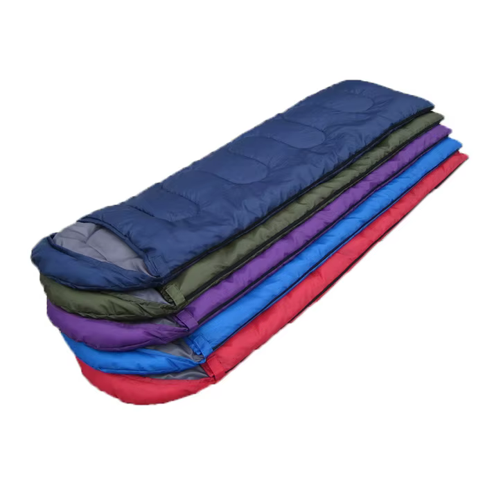 Sac de couchage enveloppant imperméable 4 saisons ultraléger - avec sac de compression, fermeture éc