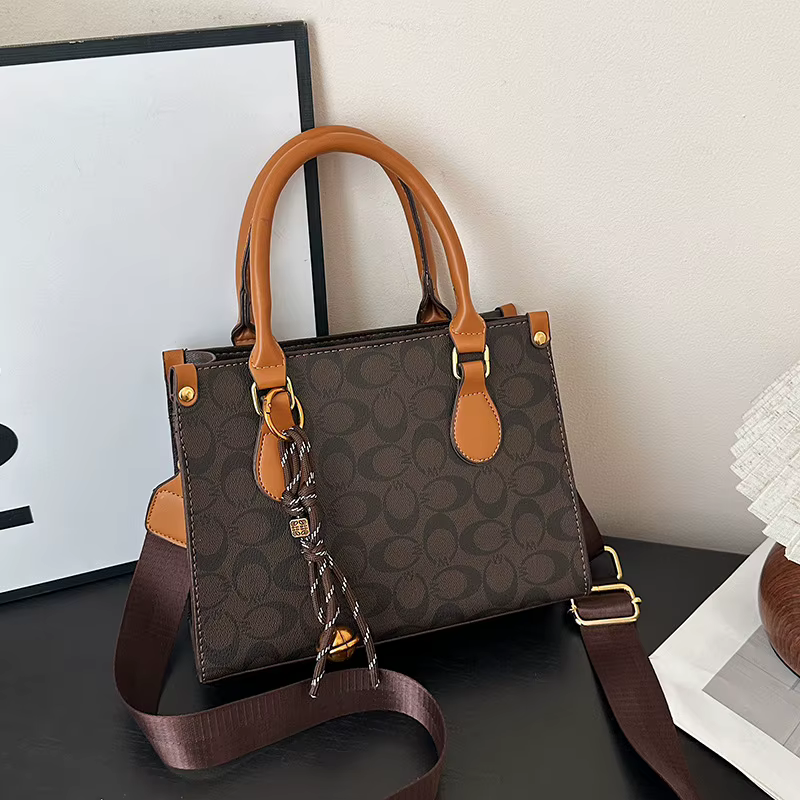 Nouveau sac polyvalent pour femmes, grande capacité et haute qualité, fourre-tout rétro Vintage à fl