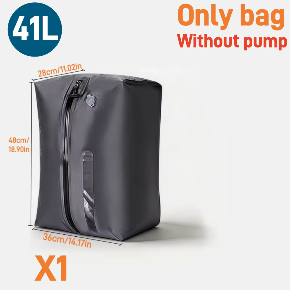 Sacs de compression sous vide épaissis pour vêtements, literie, bagages de voyage, organisateur port