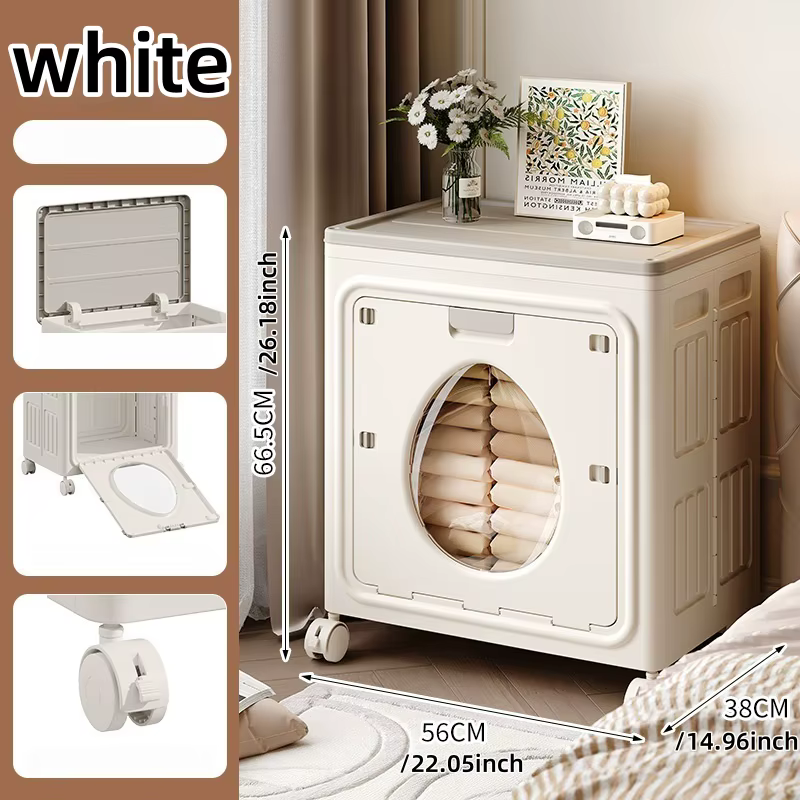 Armoire de rangement pliante pour vêtements, boîte de rangement pour couette de chambre à coucher, p